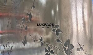 Cracked Rock Silver Liquid Metal Sheet