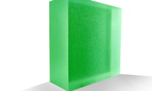 Tropical Dive Acrylic Resin Panel-kelly green