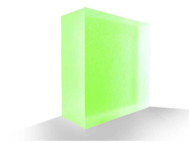 Lawn Green Acrylic Resin Panel