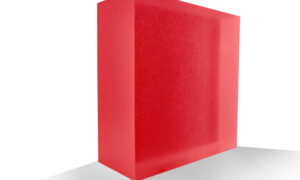 Daredevil Red Acrylic Resin Panel