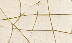 cracked gesso