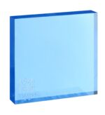 Sea Blue Acrylic Resin Panel-Cobalt Blue