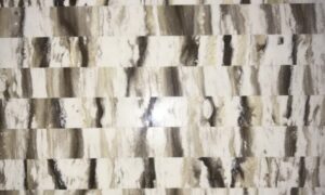 Artistic Resin Panel with Marble Mosaic Pattern