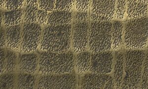 Crackle Brass-Copper Liquid Metal Sheet