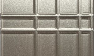 Beige Acrylic Resin Panel with Textured Finish