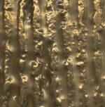 Wave Bronze Liquid Metal Sheet