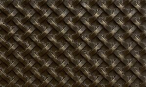 Braid Bronze Liquid Metal Sheet