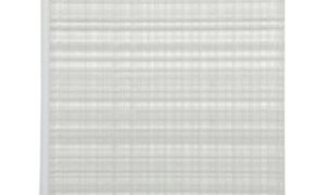 White Fabric Resin Surface Panel