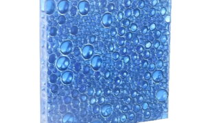 Colored Bubble Resin Art Sheet