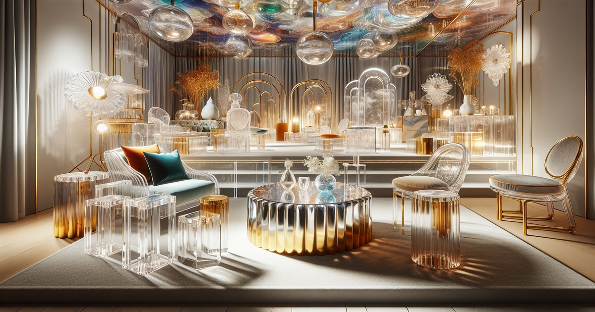 Durable Lucite Furniture for Modern Spaces - Modern Decor Enhancement