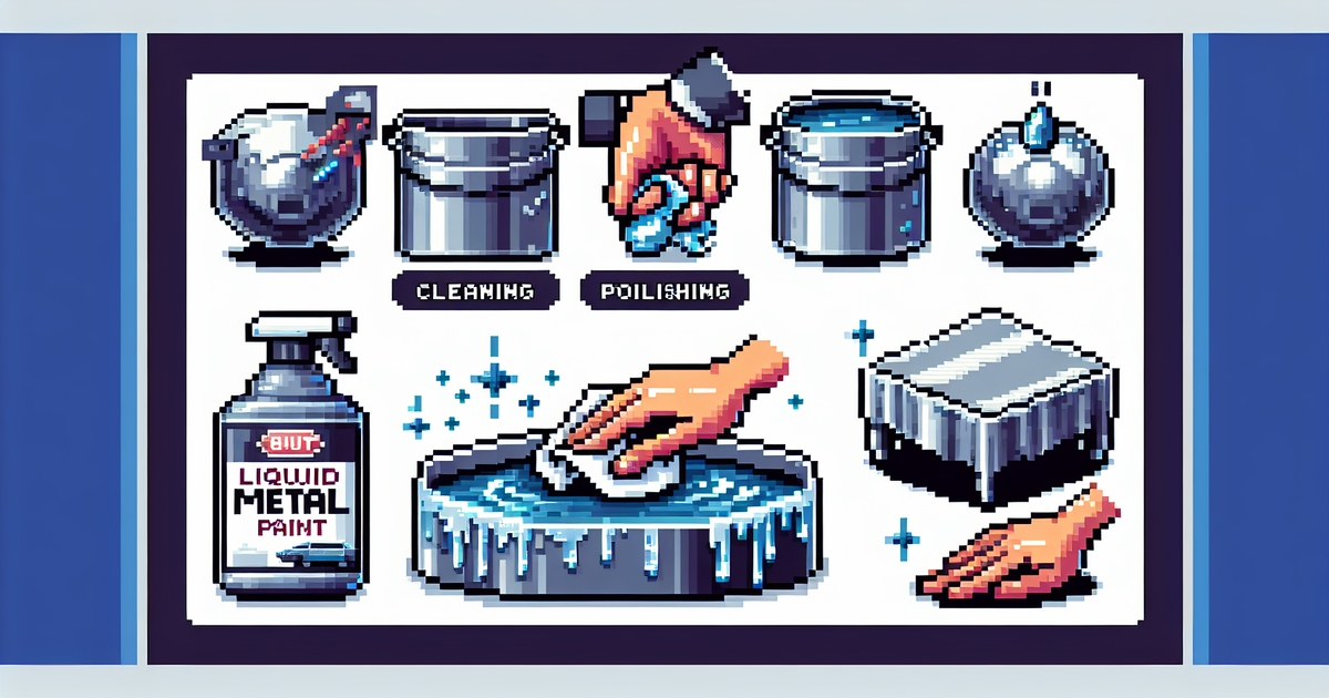How to Maintain Liquid Metal Paint Finishes.