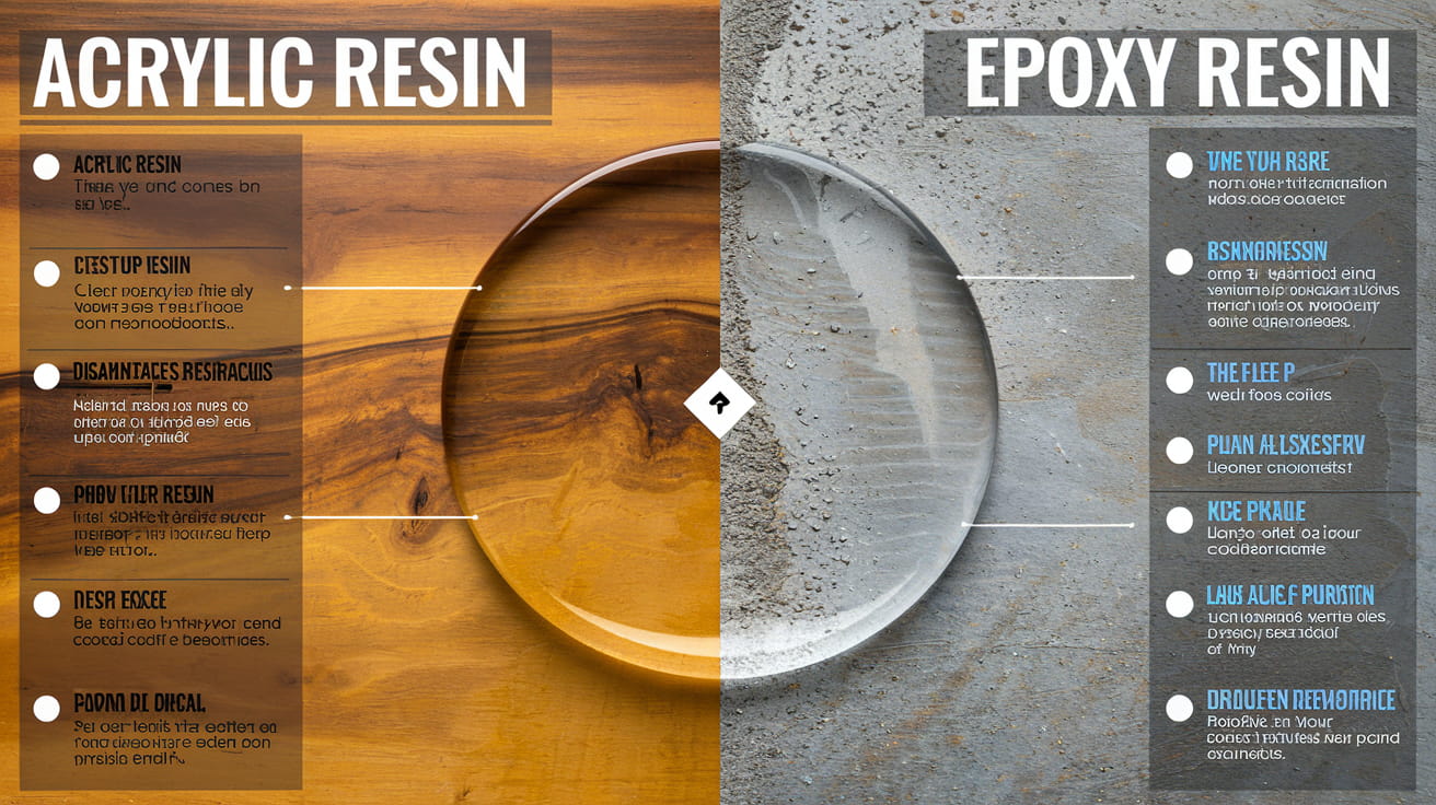 Acrylic Resin vs. Epoxy Resin- Key Differences and Applications - Advantages and Disadvantages Between Them-luxface.com