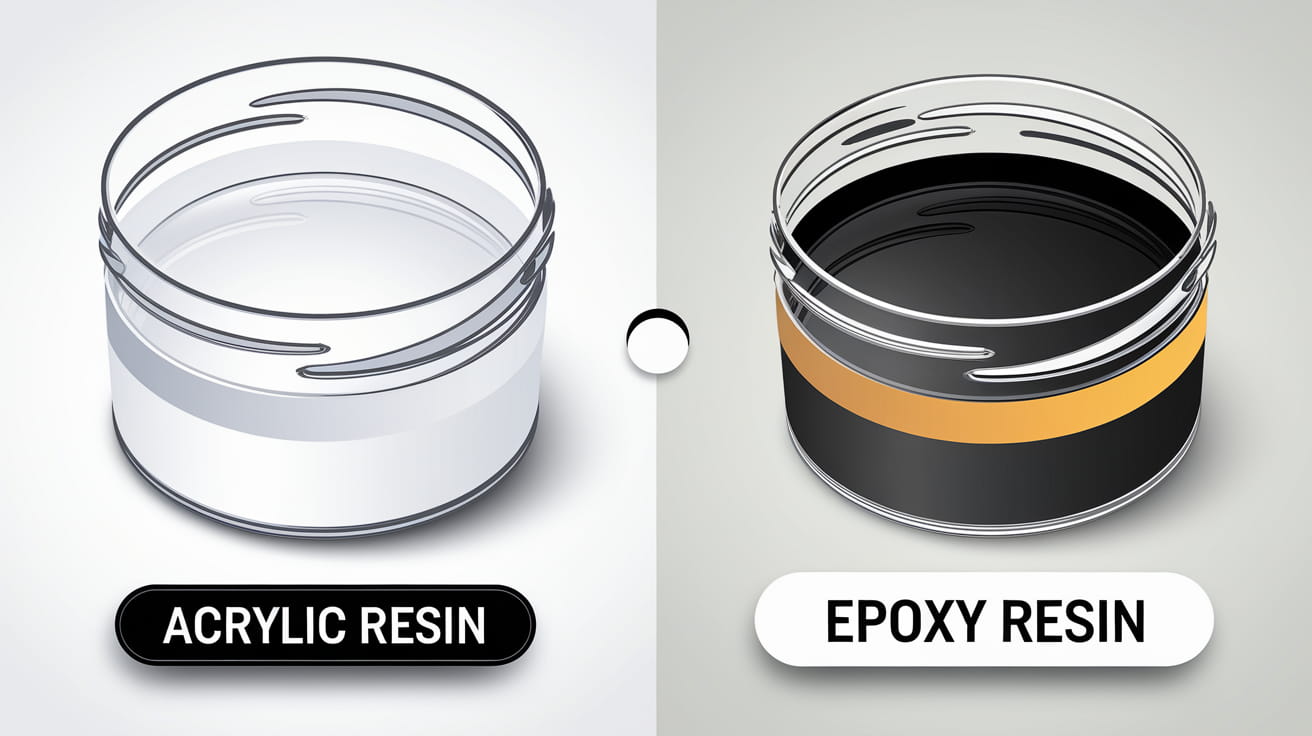 Acrylic Resin vs. Epoxy Resin- Key Differences and Applications - Fundamental Differences-luxface.com