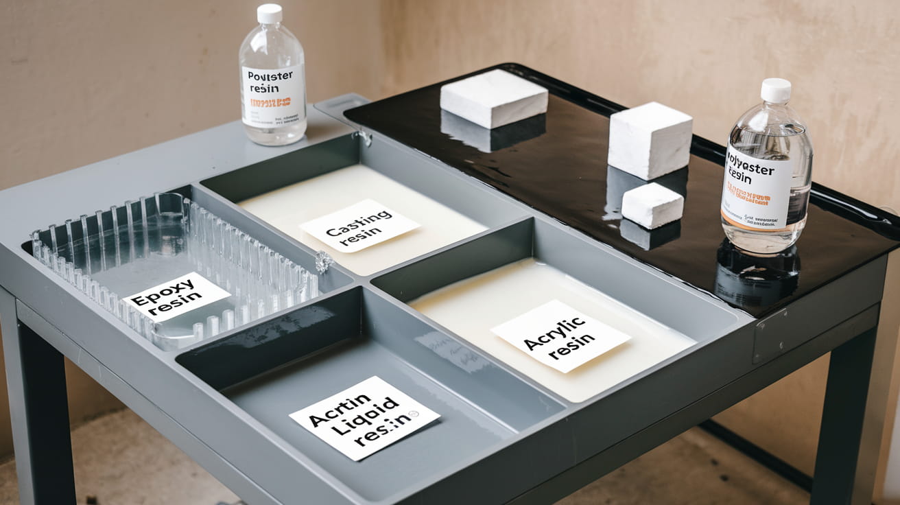 Comparing Epoxy Resin with Other Resins - Casting Resin, Acrylic Resin and Polyester Resin-luxface.com