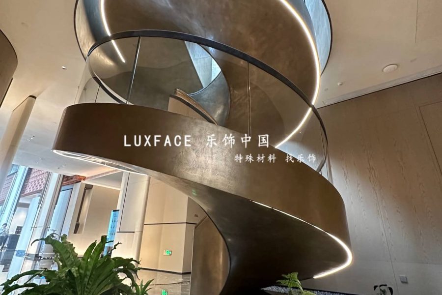 Handcrafted Liquid Metal Staircase-2-luxface.com