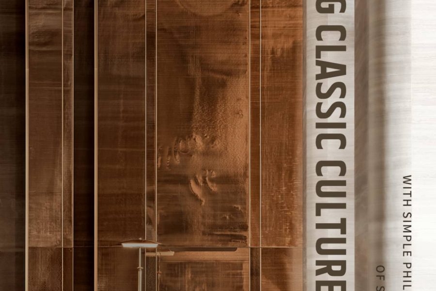 Luxsurface Wall Paneling At Reception Desk-2-luxface.com