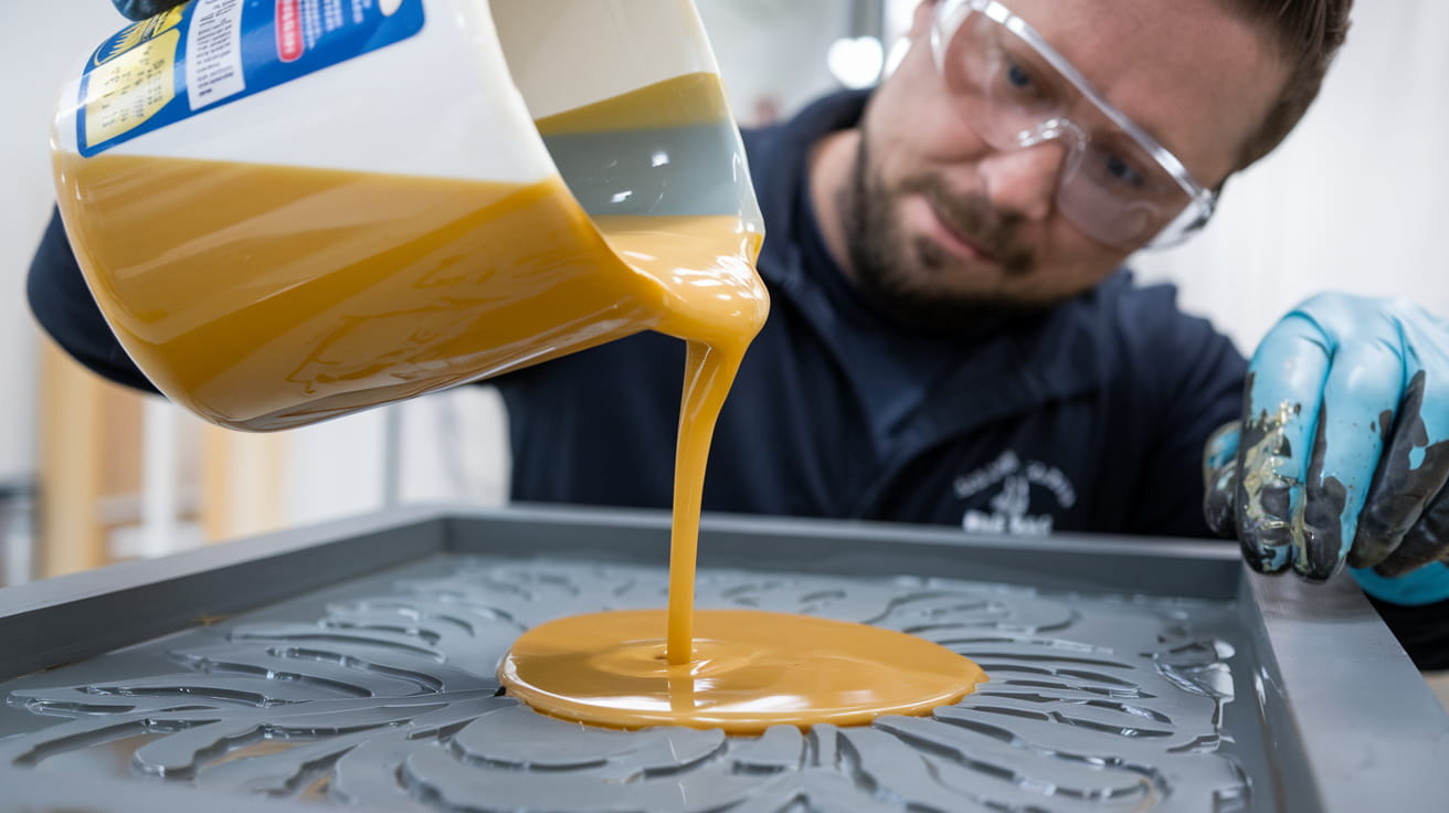 Mixing and Curing Epoxy Resin-luxface.com