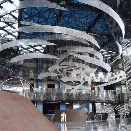 Liquid Metal Art Designs at W Hotel Xi'an